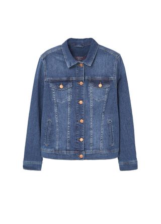 Violeta + Dark Denim Jacket