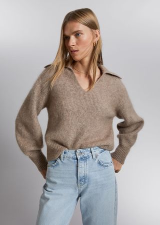 & Other Stories + Mohair Knit Jumper