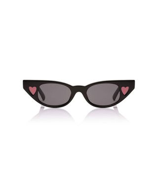 Adam Selman x Le Specs + The Heartbreaker Cat-Eye Sunglasses