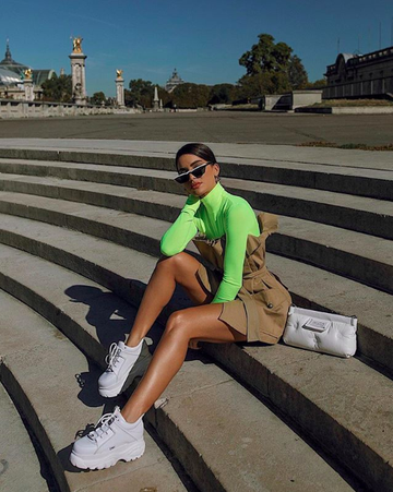 The 15 Coolest Neon Outfits for Fall | Who What Wear