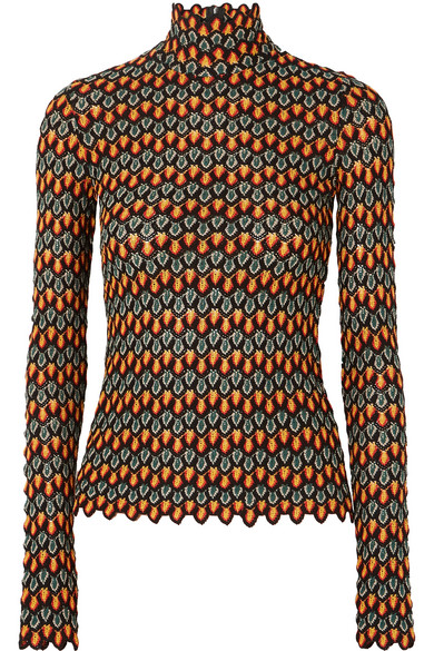 Beaufille + Mena Crochet-Knit Sweater