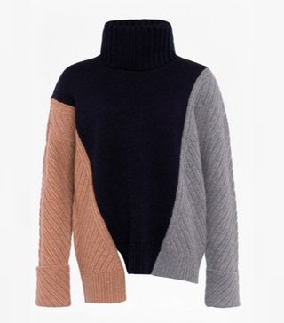 French Connection + Viola Knit High Neck Jumper