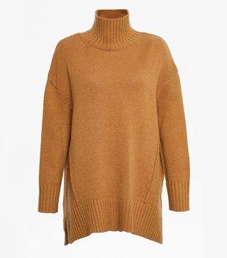 French Connection + Supersoft Wool Cashmere High Neck Jumper
