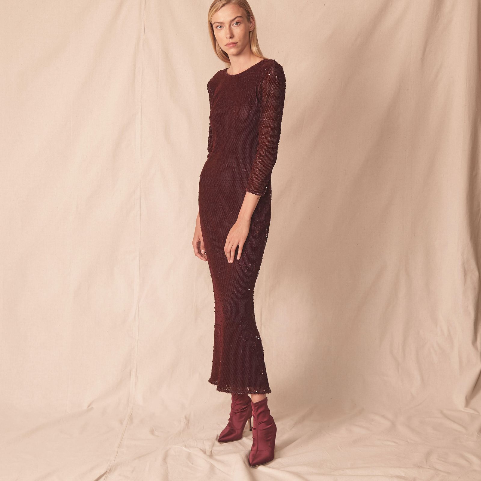 fitted casual dresses Zenlonr Womens Dressy Tops Long Sleeve T-Shirts,Apricot,S SIZE:US 2 Black and yellow wedding collection:midi