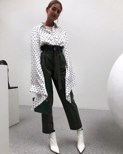 15 Polka-Dot Outfits for Winter | Who What Wear