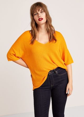 Mango + V-Neckline Sweater