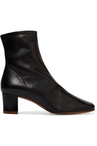 By Far + Sofia Leather Sock Boots