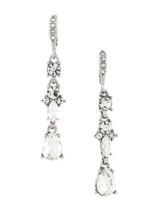 Givenchy + Crystal Drop Earrings