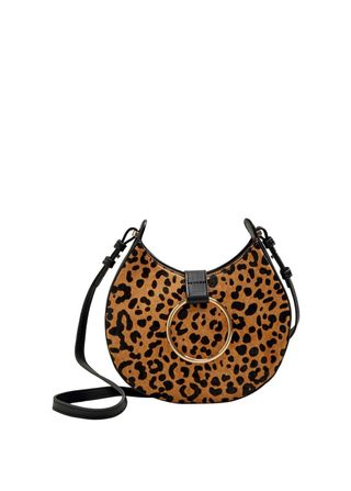 Violeta + Animal Print Leather Bag