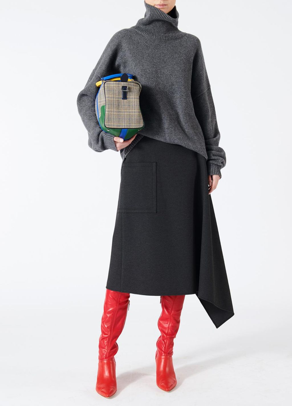 Turtleneck Oversized Pullover Sweater