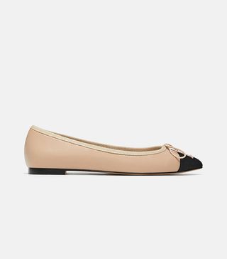 Zara + Two-Toned Ballet Flats