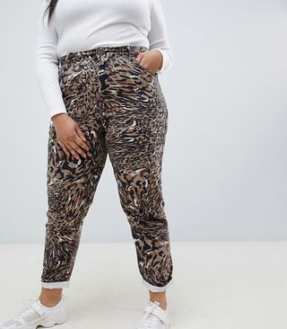 ASOS Curve + Leopard Jeans
