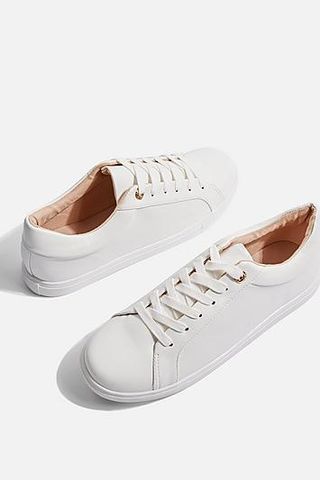 Topshop + Cookie Lace Up Trainers