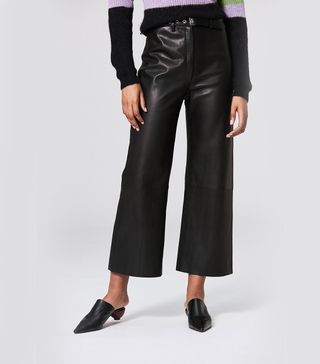 Veda + Vance Leather Trousers