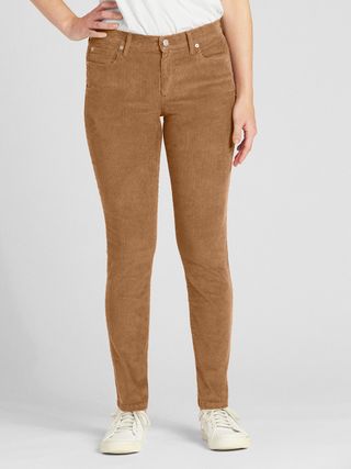 Gap + Mid Rise True Skinny Cords