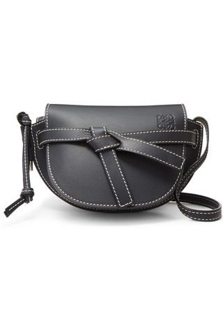 Loewe + Gate Mini Leather Shoulder Bag