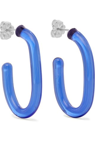 Leigh Miller + Glass Hoop Earrings
