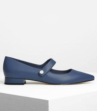 Charles & Keith + Pointed Toe Mary Janes