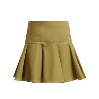 Chloé + Mid-Rise Wool-Blend Skirt