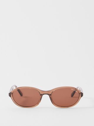 Dmy by Dmy + Bibi Oval Acetate Sunglasses