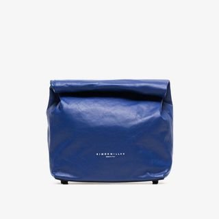 Simon Miller + Blue Lunchbag 20 Leather Clutch Bag