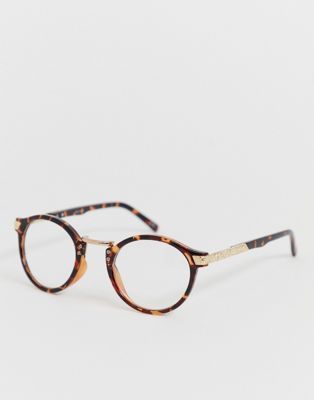 ASOS Design + Round Vintage Glasses