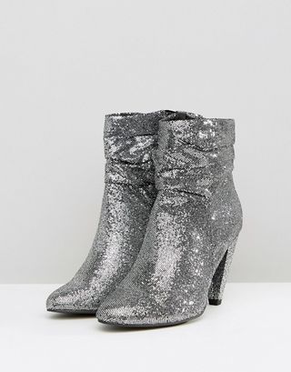 New Look + Glitter Boots