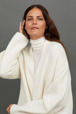 H&M + Knit Wool-Blend Cardigan