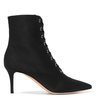 Gianvito Rossi + 70 Faille Ankle Boots