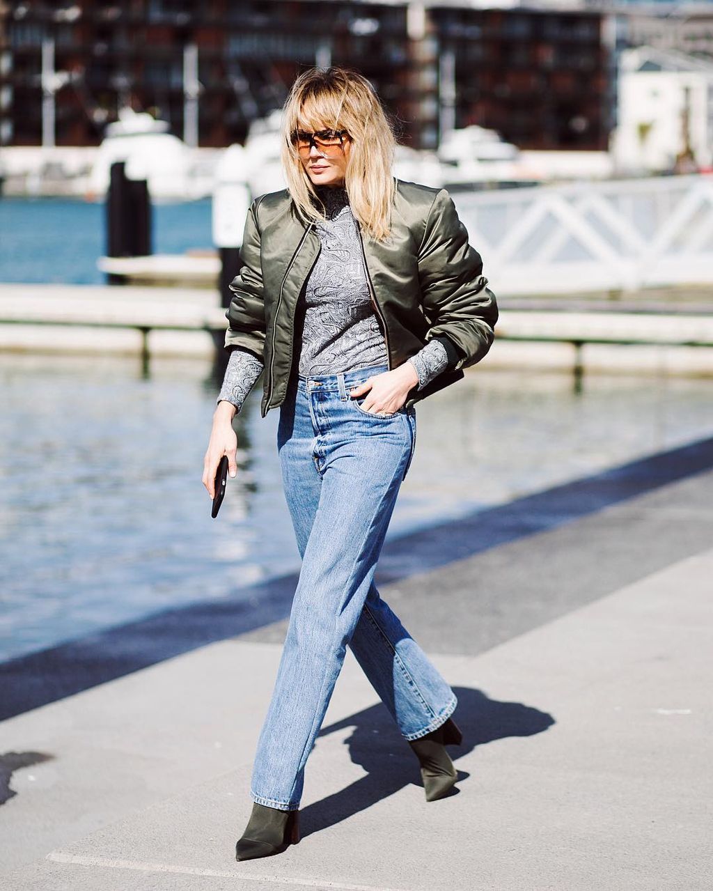 15 Outfits With Green Jackets You Can Wear Year Around | Who What Wear