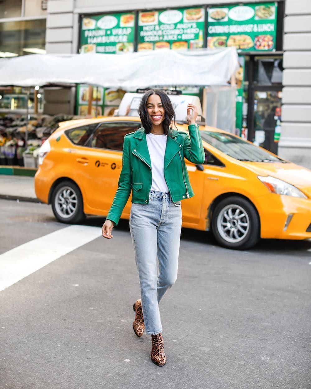 15 Outfits With Green Jackets You Can Wear Year Around | Who What Wear