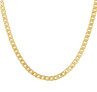 Swopan + 18K Gold Plated Chain Link Necklace