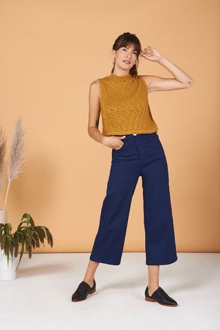 Whimsy and Row + Flora Pant in Indigo