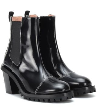 Acne Studios + Patent Leather Ankle Boots