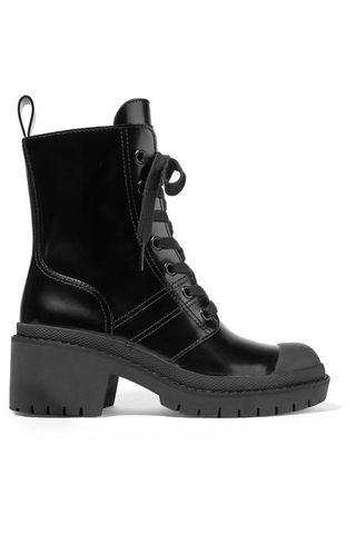 Marc Jacobs + Patent-Leather Ankle Boots