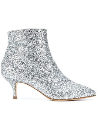 Polly Plume + Wannabe Glitter Boots