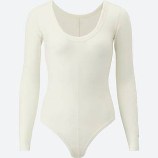 Uniqlo + Heattech Ribbed Long-Sleeve Bodysuit