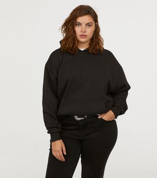 H&M+ + Oversized Hooded Top