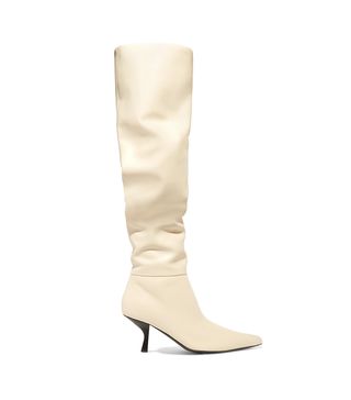 The Row + Bourgeoise Leather Knee Boots