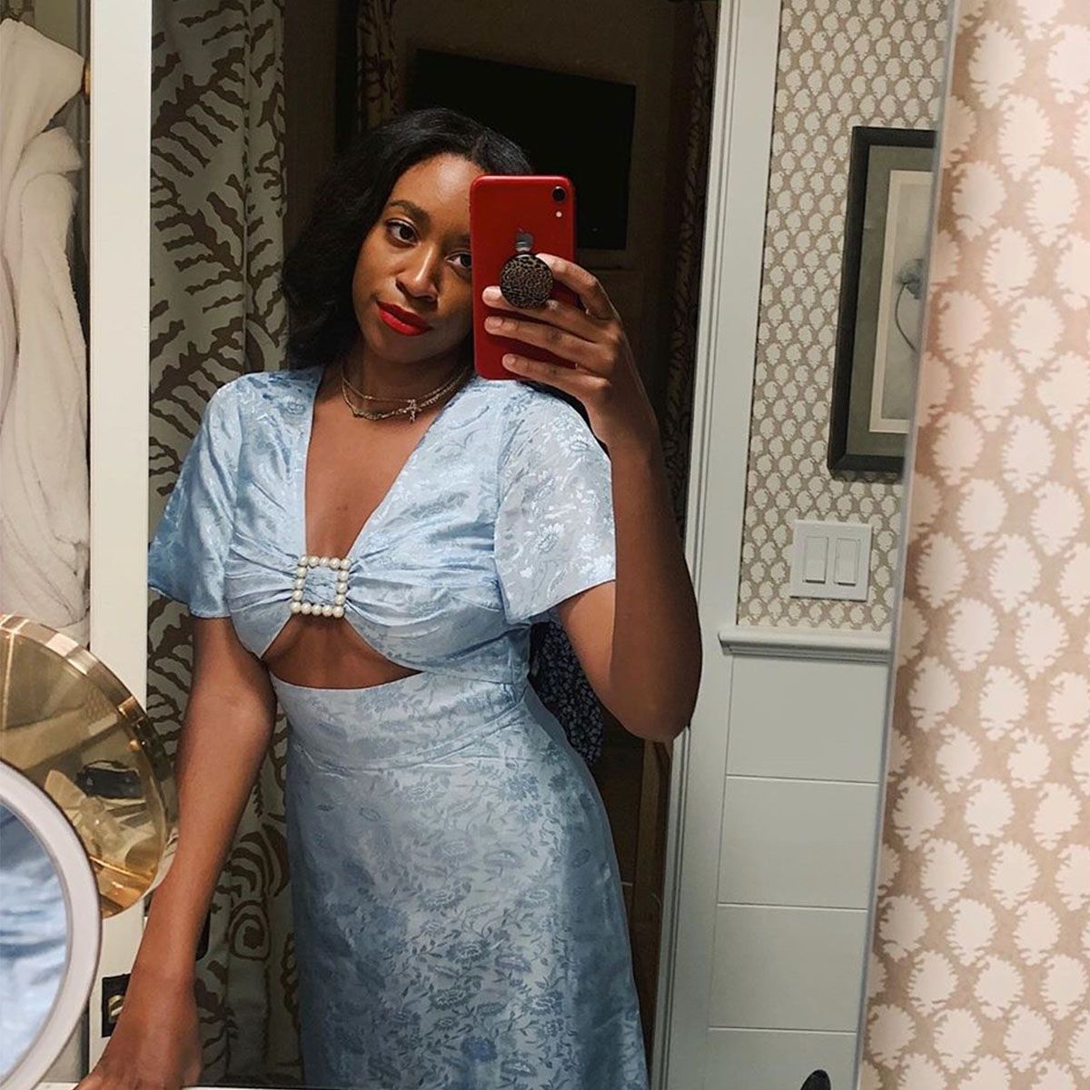 wrap dress xmas party