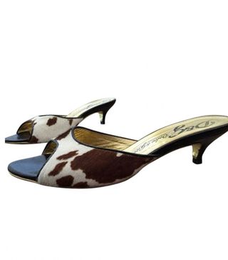 Dolce & Gabbana + Pony-Style Calfskin Mules