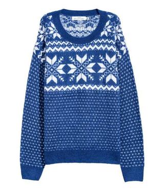 H&M + Jacquard-Knit Sweater