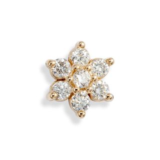 Zoë Chicco + Diamond Floral Stud Earring