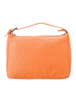 Fendi + Orange Zucchino Bag