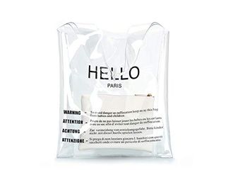 Dinsun + Hello Clear Handbag