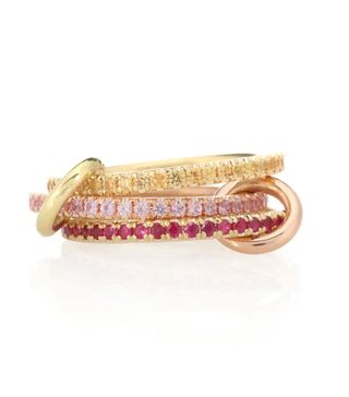 Spinelli Kilcollin + Aurora MX 18kt Yellow and Rose Gold Ring