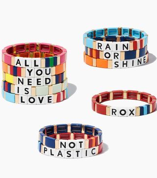 Roxanne Assoulin + Just Say It Custom Bracelet