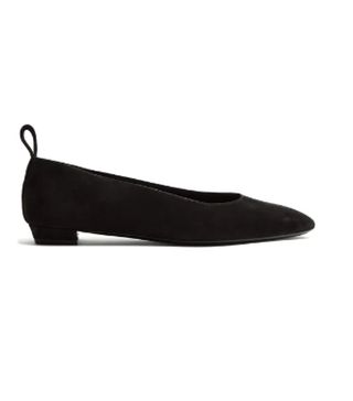 The Row + Lady Di Suede Pumps