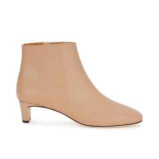 ATP Atelier + Clusia 50 Almond Leather Ankle Boots