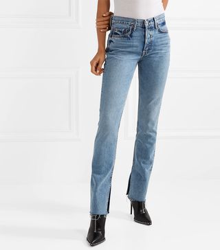 Grlfrnd + Addison High-Rise Flared Jeans
